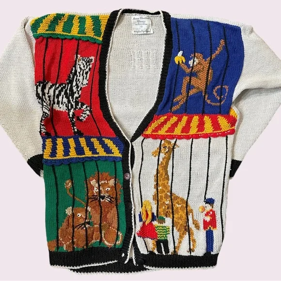 Vintage zoo cardigan - Picture 1 of 6